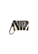 ANIMAL PRINT WRISTLET POUCH