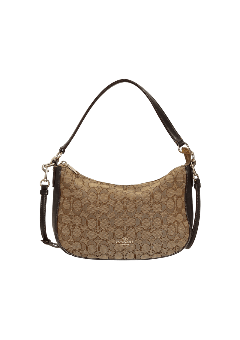 BOLSA COACH CHELSEA SIGNATURE BAG MARROM ORIGINAL Gringa