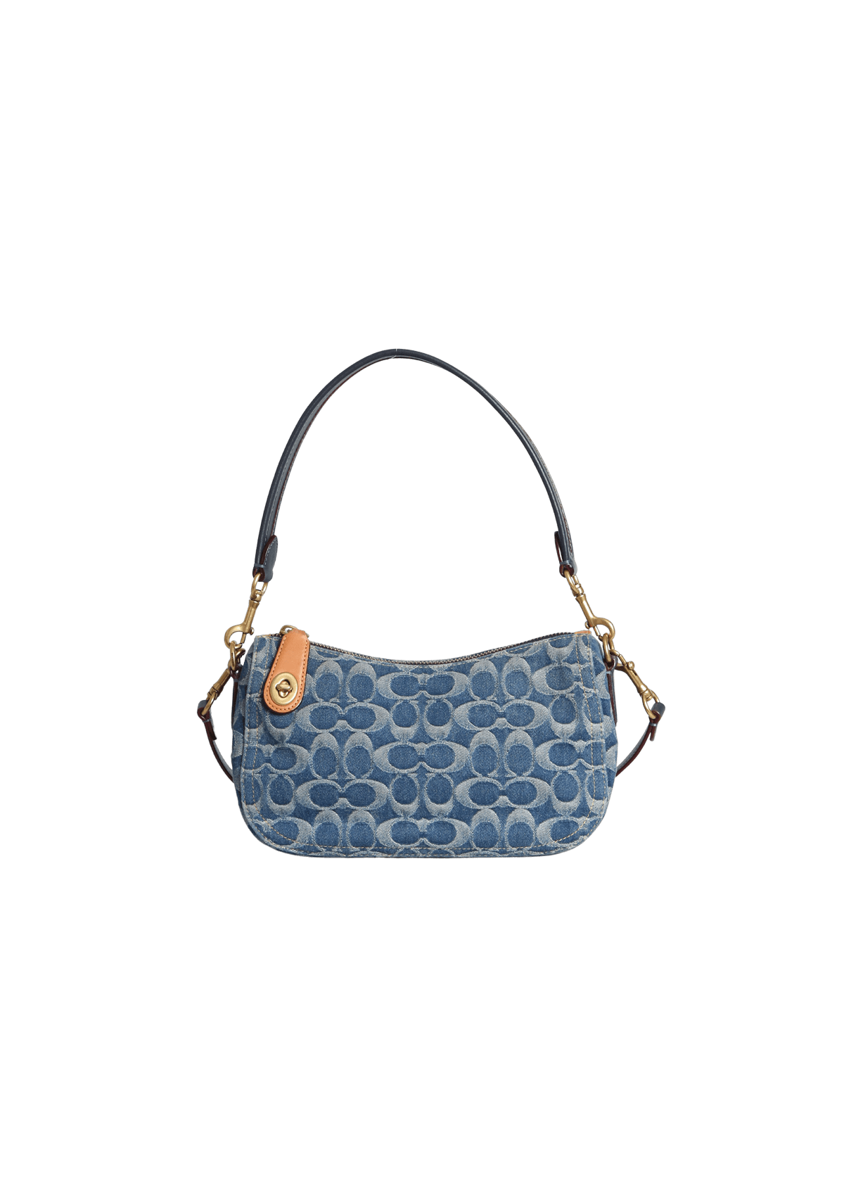 BOLSA COACH DENIM SWINGER SIGNATURE AZUL ORIGINAL – Gringa BOLSA COACH DENIM SWINGER SIGNATURE AZUL ORIGINAL – Gringa