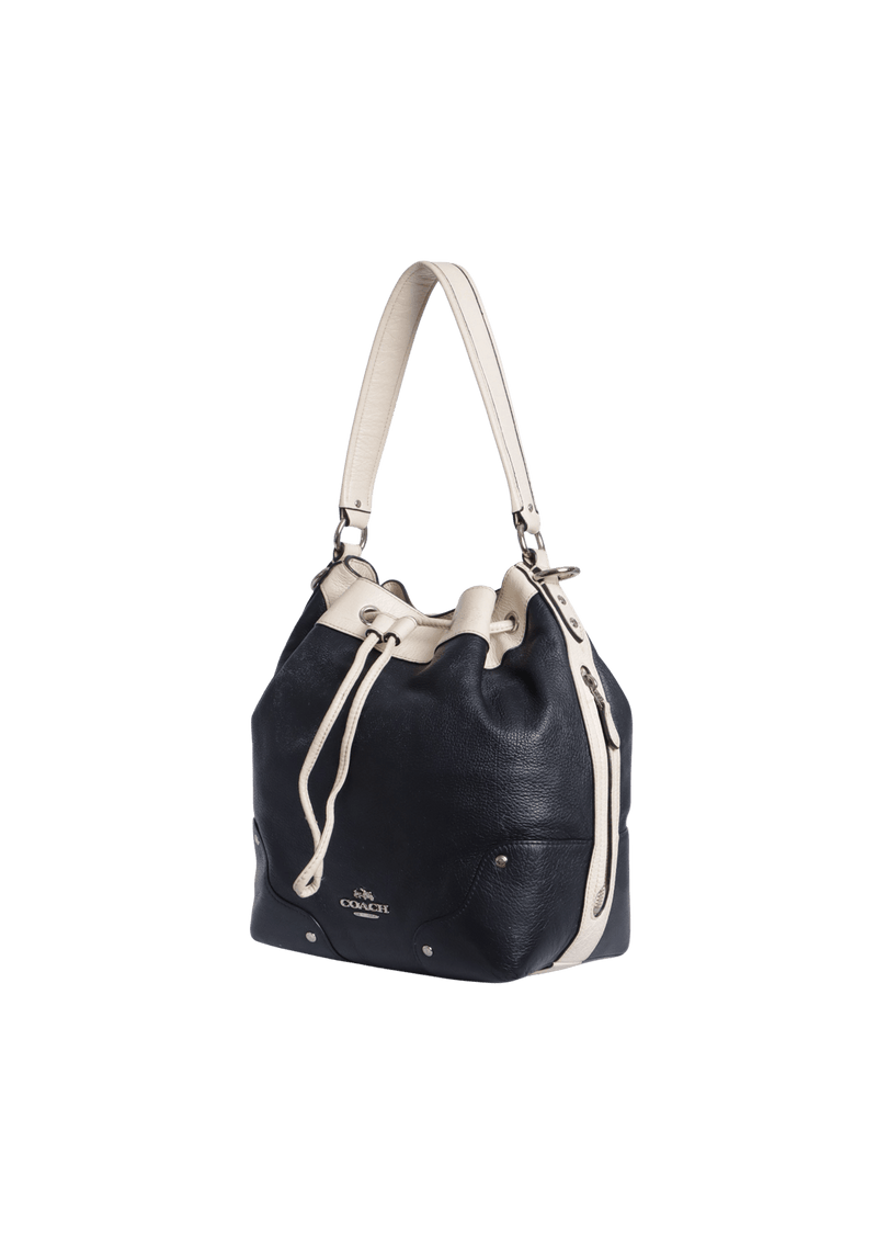 DRAWSTRING BUCKET BAG