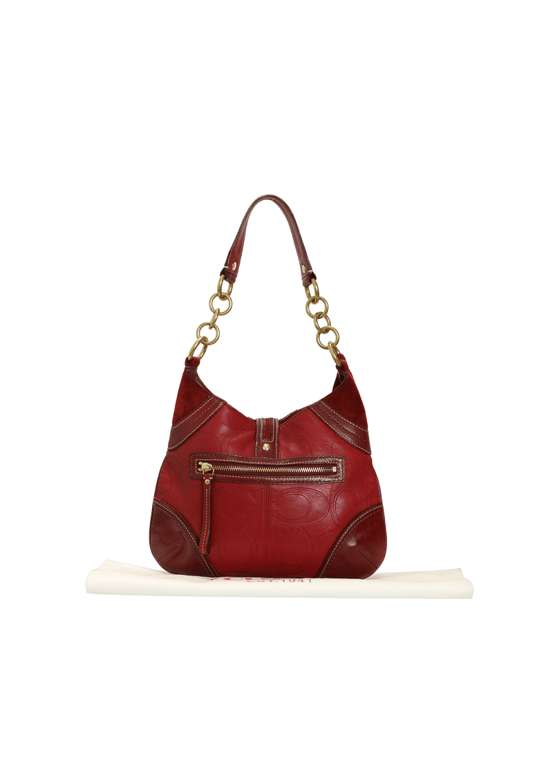 HAMPTON STITCHED HOBO BAG