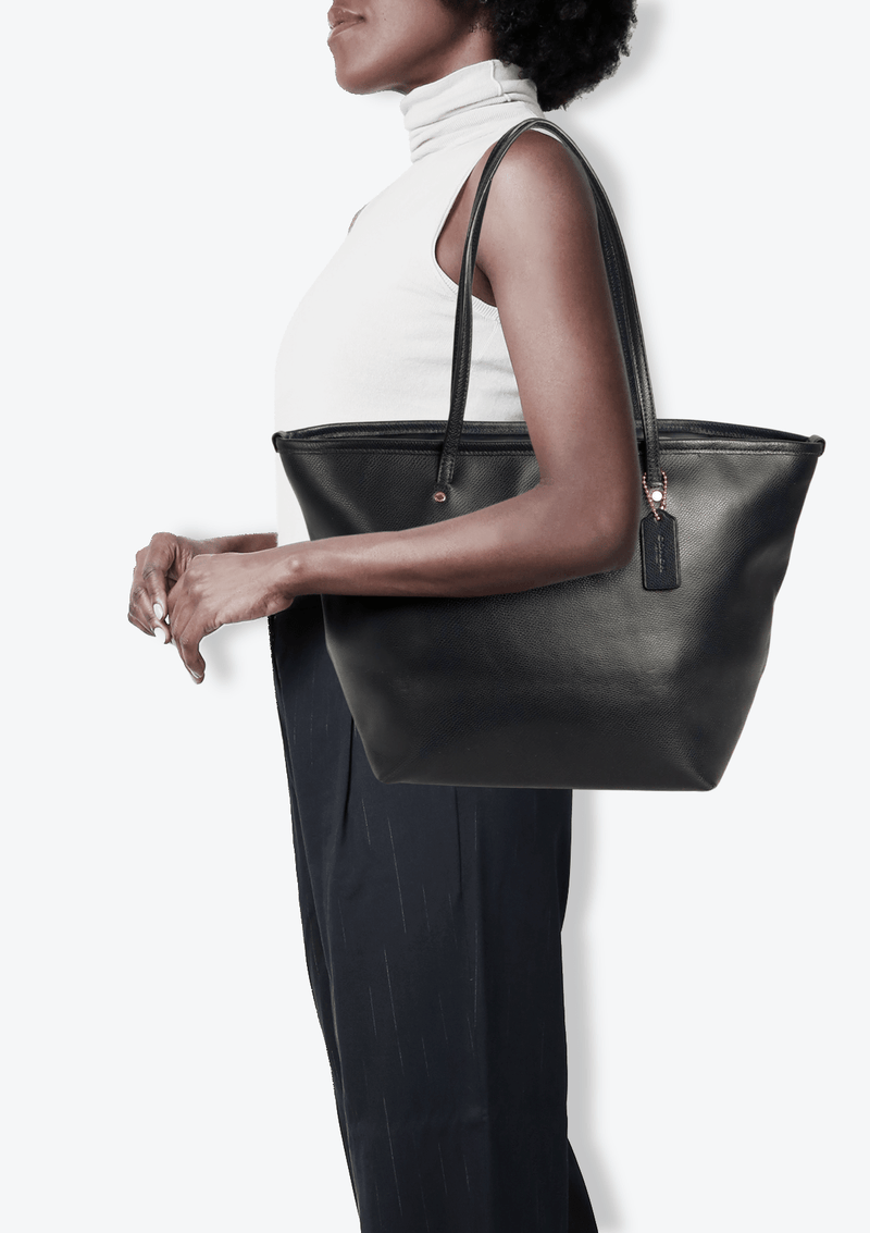 LEATHER CITY TOTE