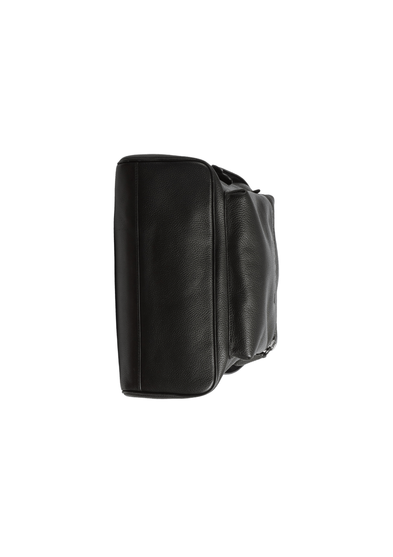 LEATHER LOGO CHARTER BACKPACK