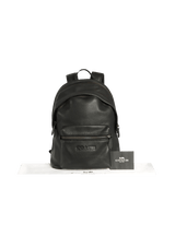 LEATHER LOGO CHARTER BACKPACK