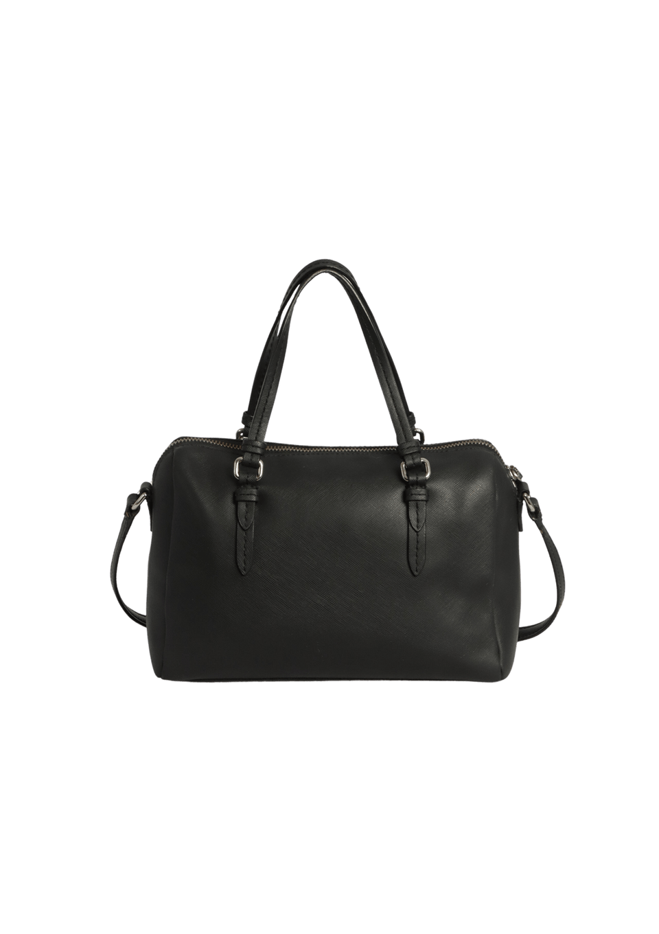 BOLSA COACH LEATHER SATCHEL BAG PRETO ORIGINAL – Gringa