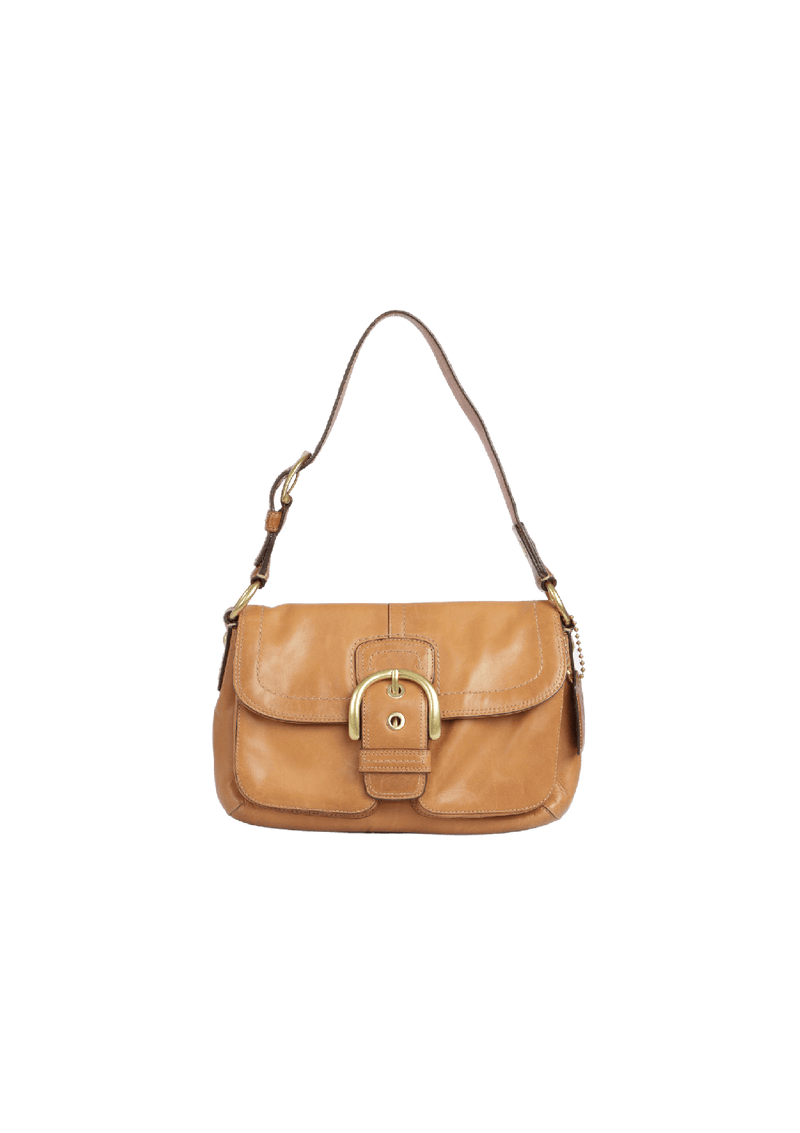 LEATHER SHOULDER BAG