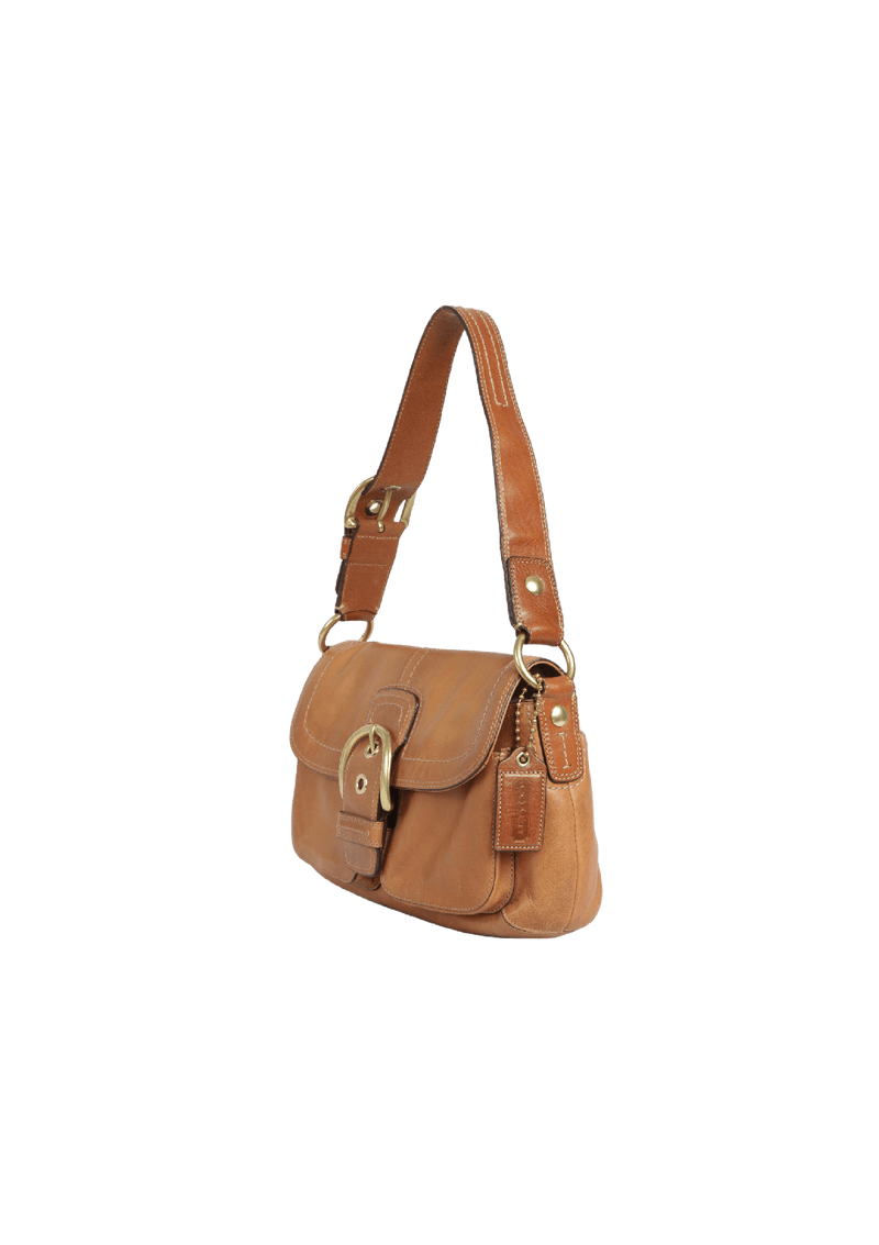 LEATHER SHOULDER BAG