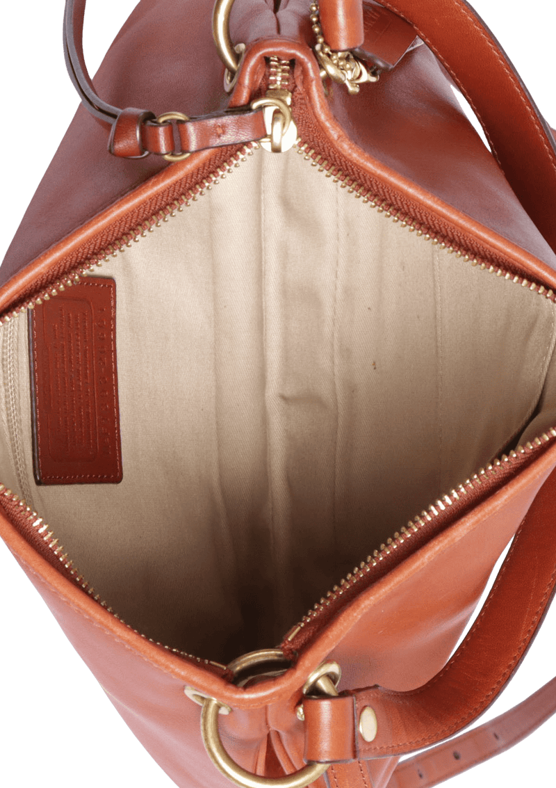 LEATHER SHOULDER BAG