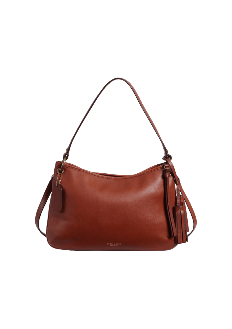 LEATHER SHOULDER BAG