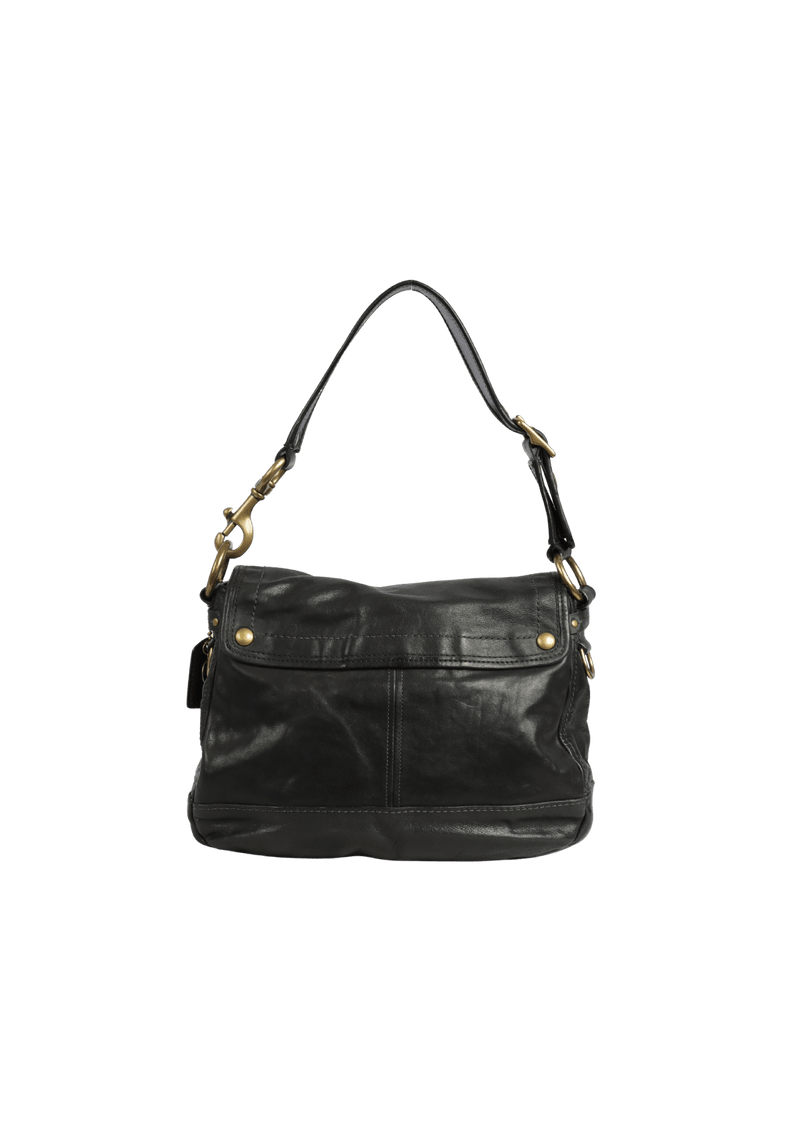 LEATHER SHOULDER BAG