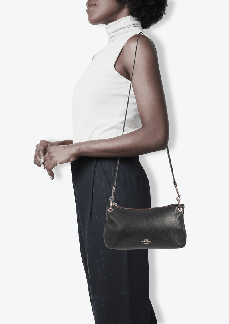 LEATHER SHOULDER BAG