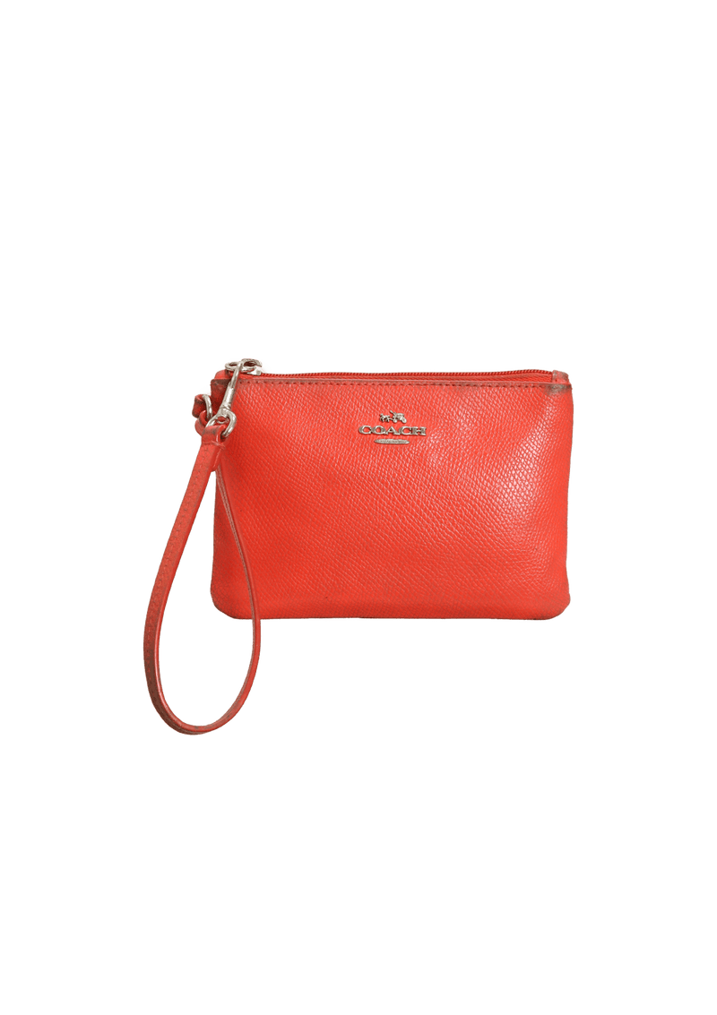 LEATHER WRISTLET