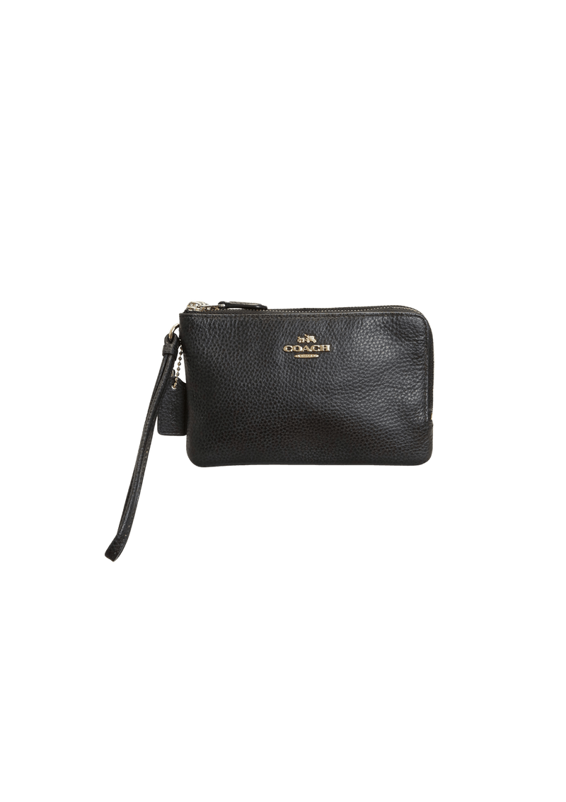 LEATHER WRISTLET