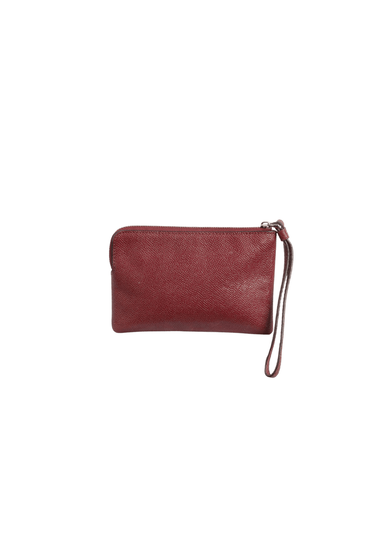 LEATHER WRISTLET