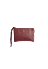 LEATHER WRISTLET