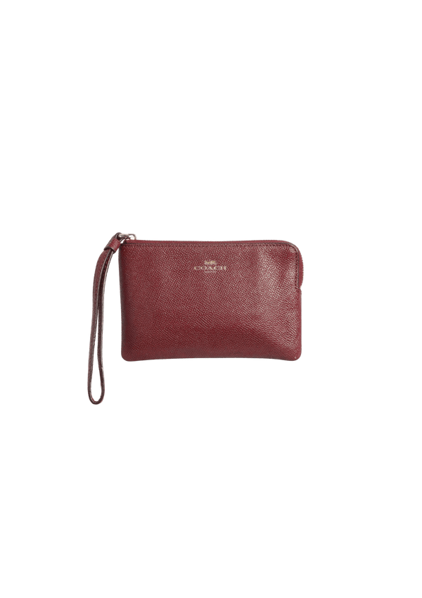 LEATHER WRISTLET