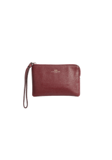 LEATHER WRISTLET