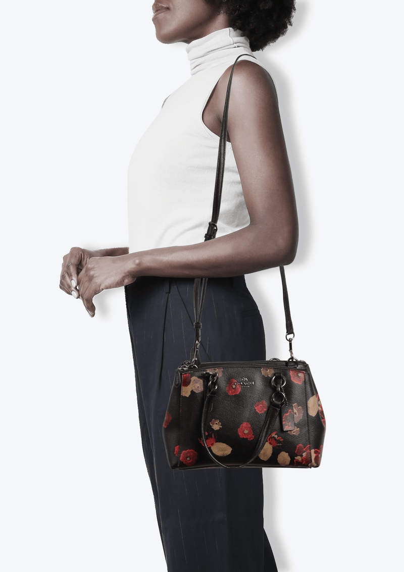 Coach mini 2025 christie satchel