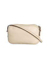 PEBBLED LEATHER CROSSBODY POUCH