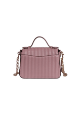 QUILTED CASSIDY TOP HANDLE BAG