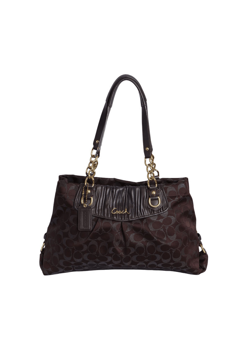 SIGNATURE ASHLEY SHOULDER BAG