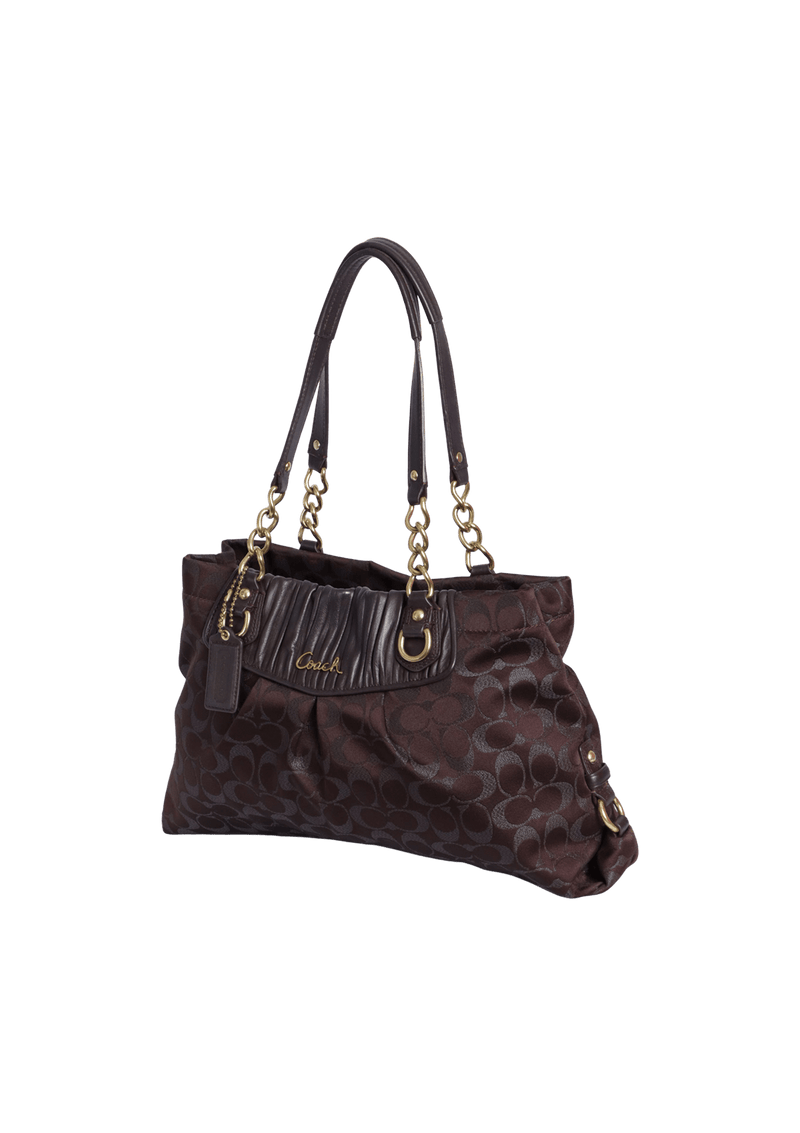 SIGNATURE ASHLEY SHOULDER BAG