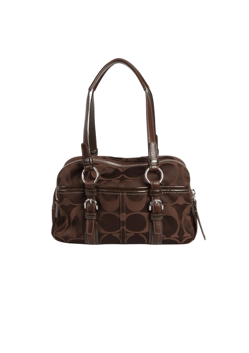 SIGNATURE BOWLER BAG