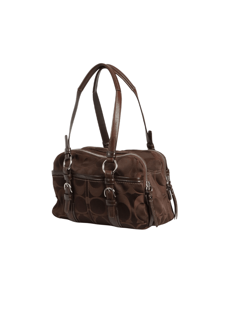 SIGNATURE BOWLER BAG