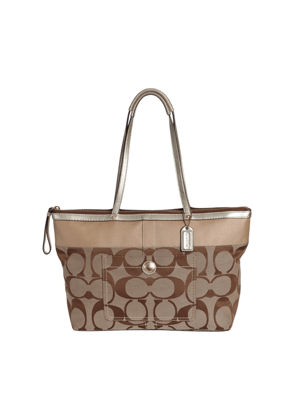 SIGNATURE CANVAS TOTE