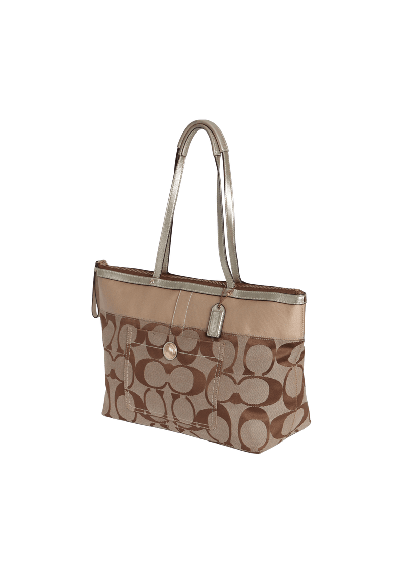 SIGNATURE CANVAS TOTE