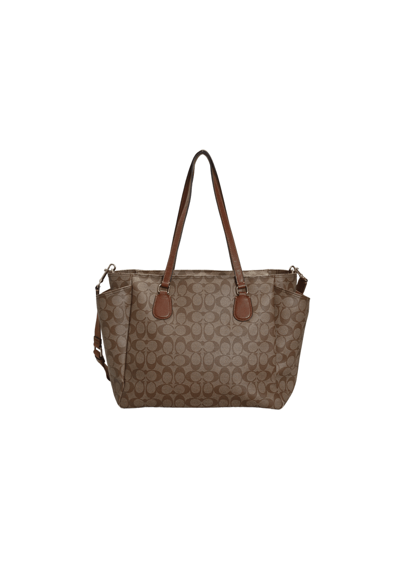 Coach signature diaper bag online