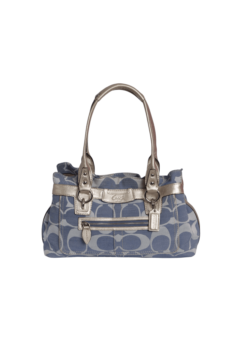 SIGNATURE PENELOPE SHOULDER BAG