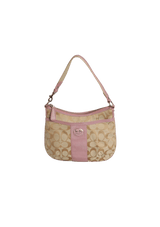 SIGNATURE SHOULDER BAG
