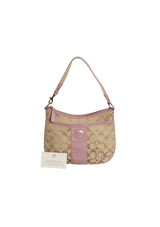 SIGNATURE SHOULDER BAG