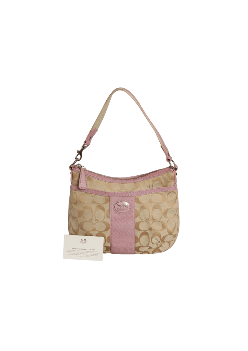 SIGNATURE SHOULDER BAG