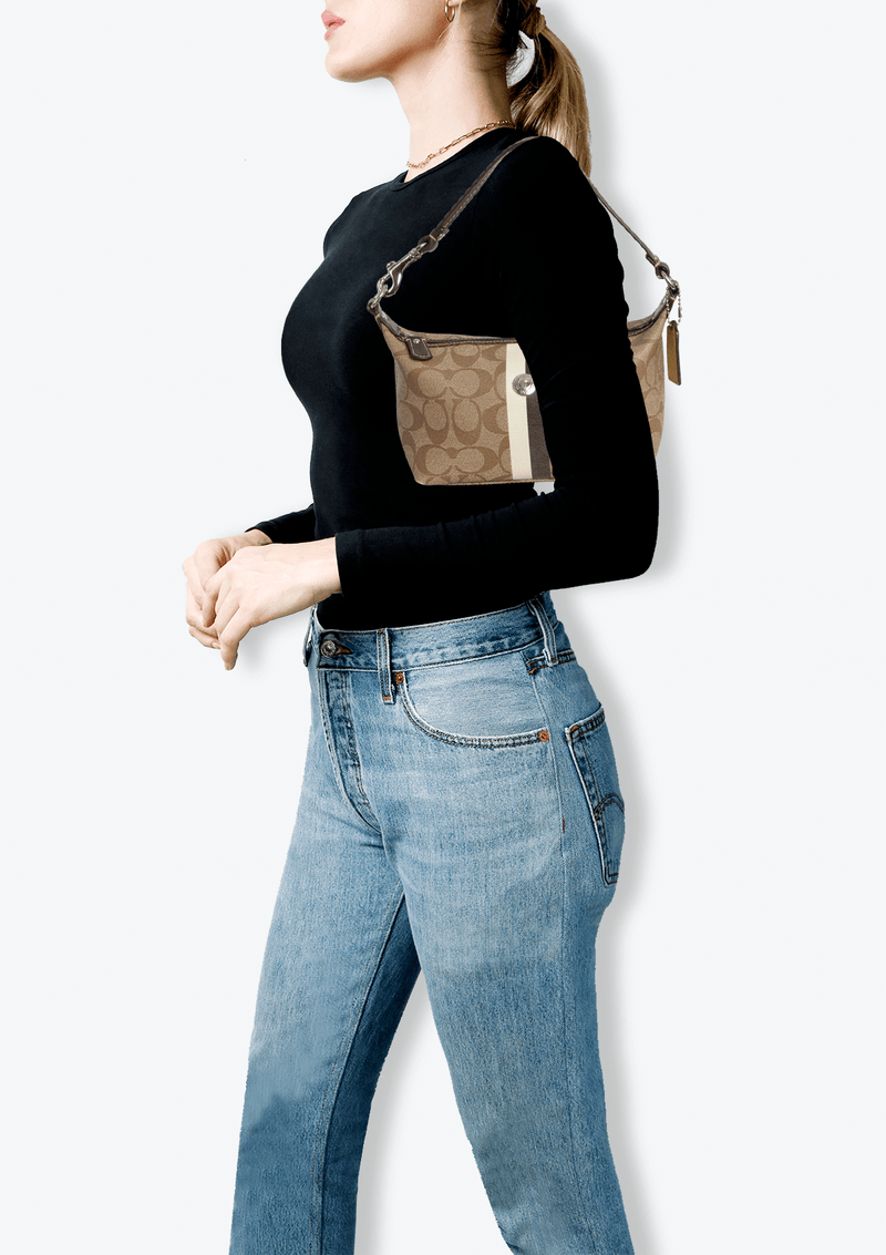 SIGNATURE SHOULDER BAG