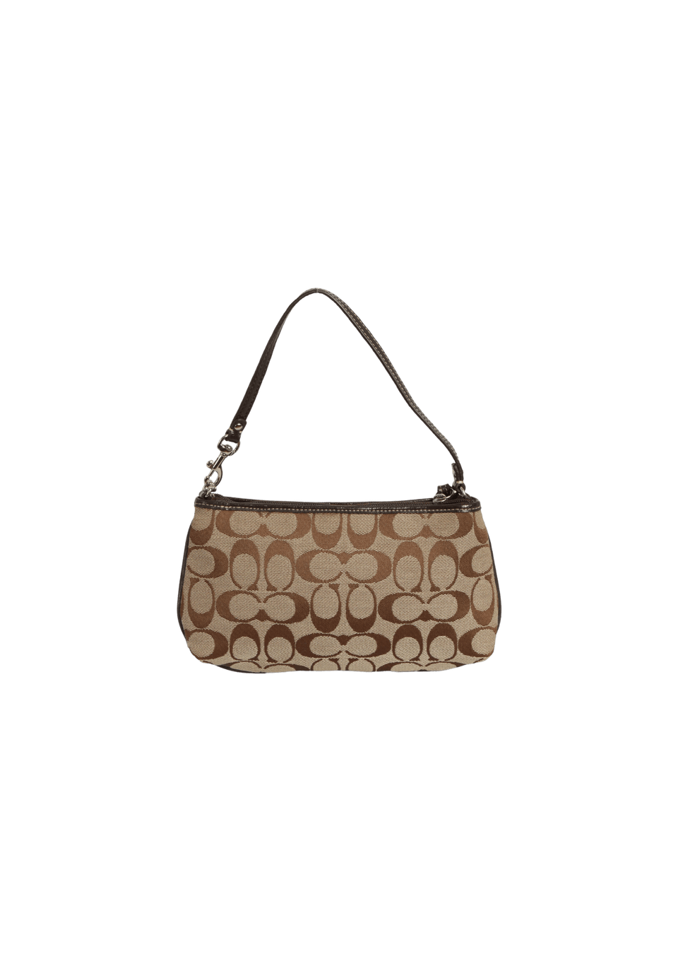 BOLSA COACH SIGNATURE SHOULDER BAG MARROM ORIGINAL – Gringa