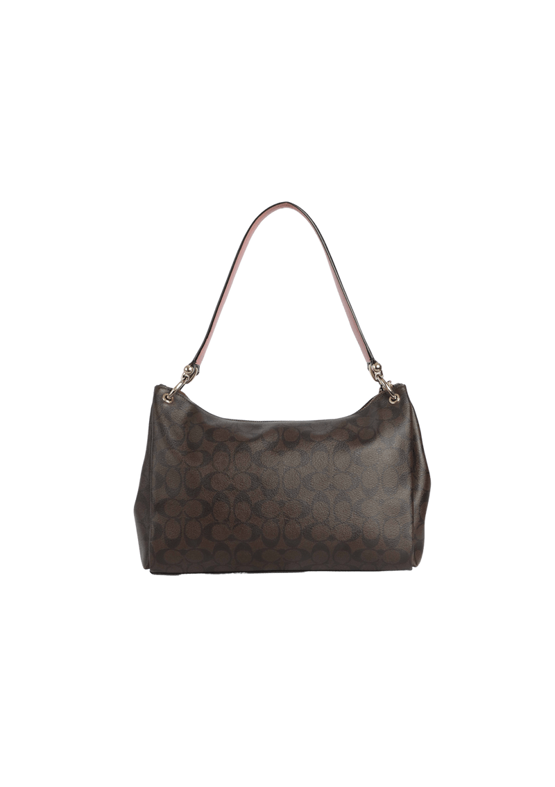 SIGNATURE SHOULDER BAG