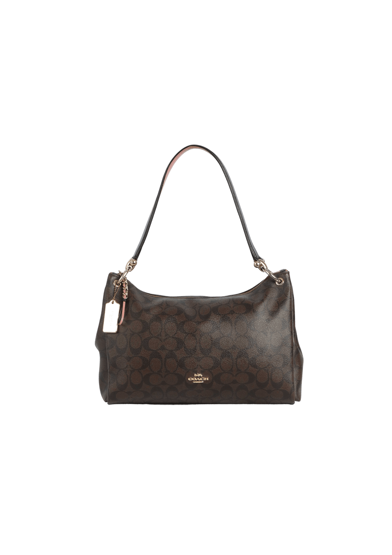 SIGNATURE SHOULDER BAG