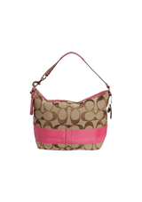 SIGNATURE SHOULDER BAG