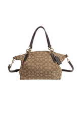 SIGNATURE SMALL KELSEY SATCHEL BAG