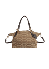 SIGNATURE SMALL KELSEY SATCHEL BAG