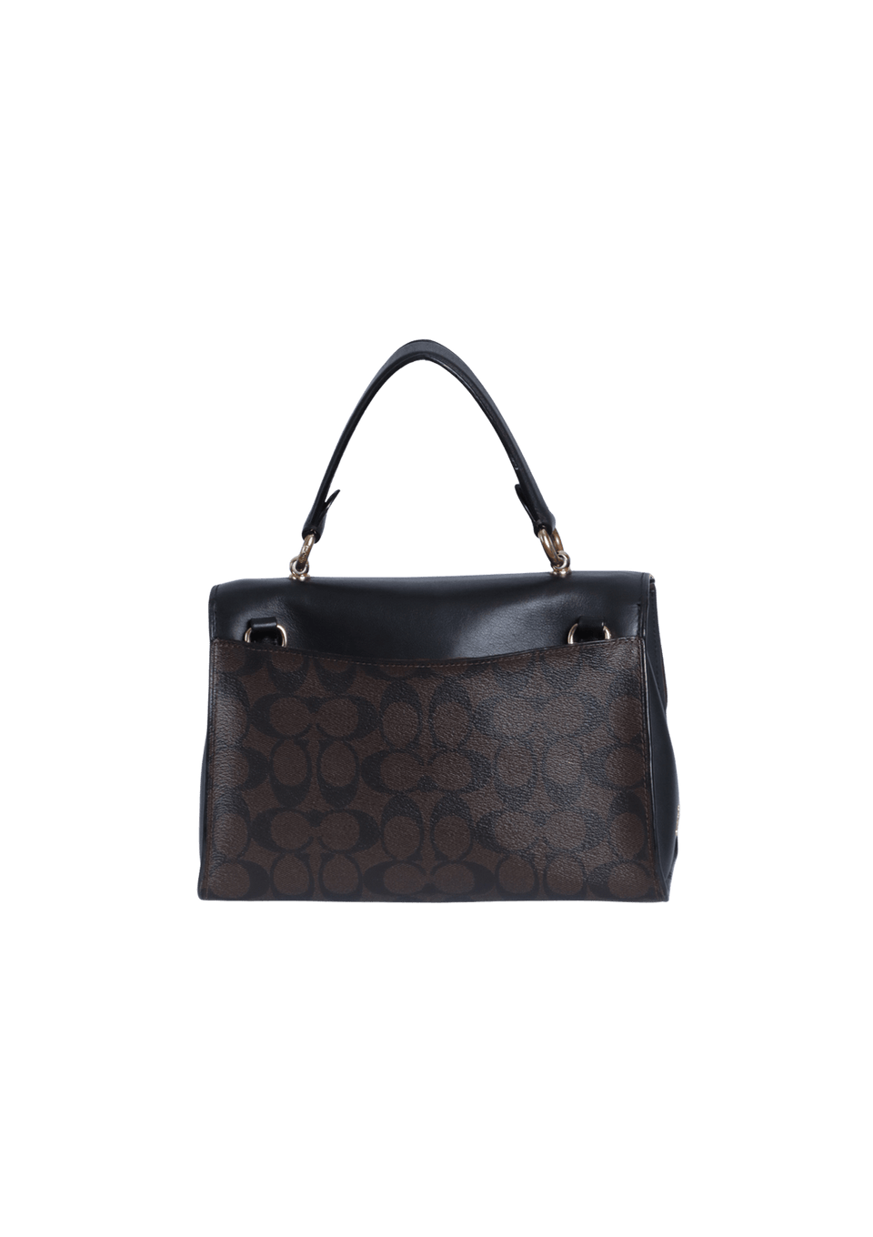 BOLSA COACH SIGNATURE TILLY TOP HANDLE BAG PRETO ORIGINAL – Gringa