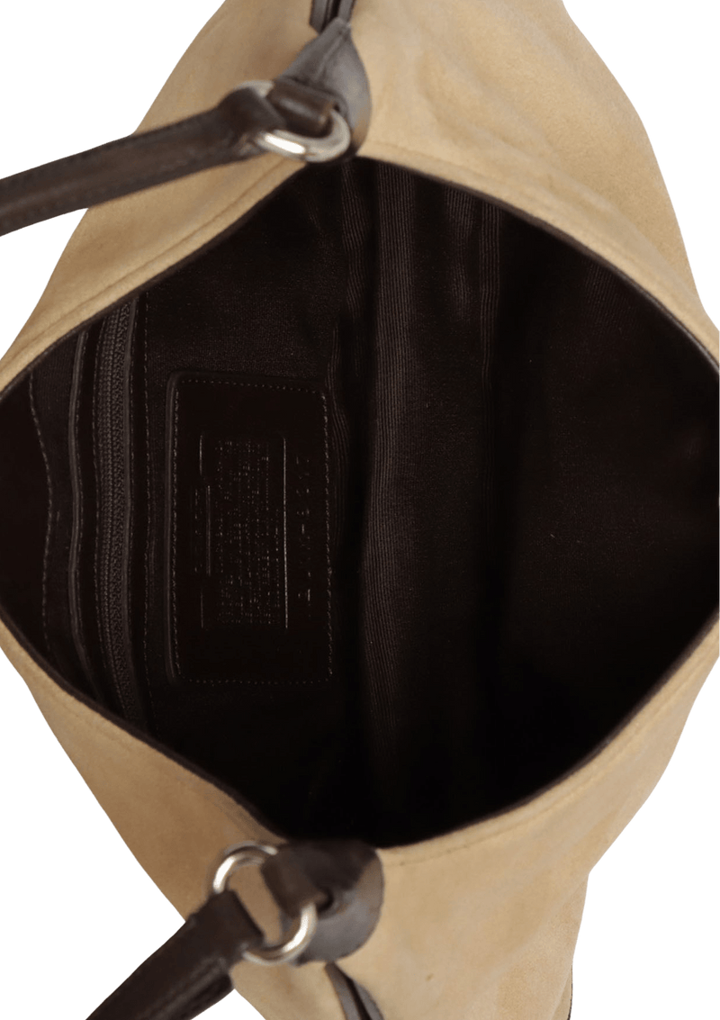 Coach suede hobo bag shop