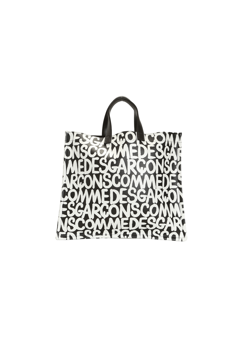 LOGO PRINT TOTE BAG