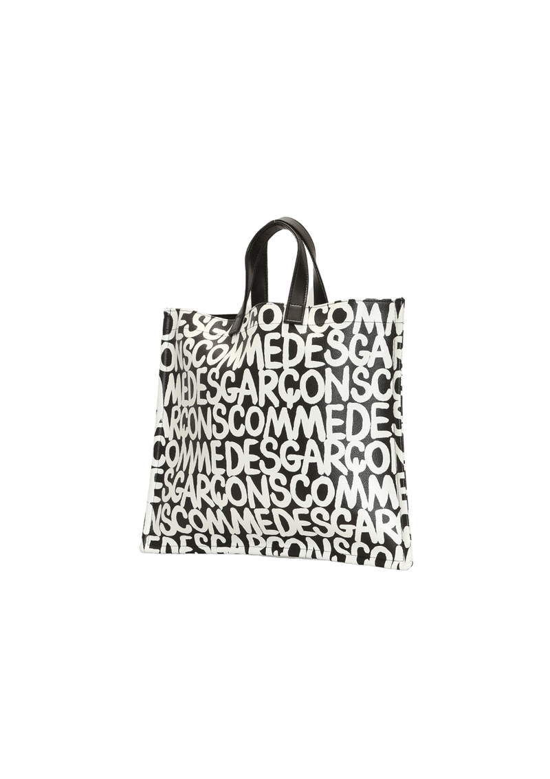 LOGO PRINT TOTE BAG