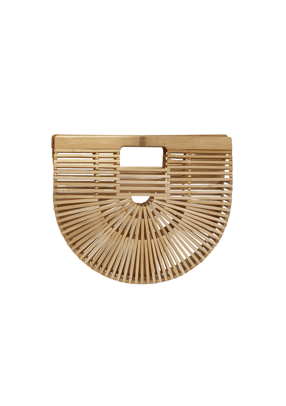 BOLSA CULT GAIA BAMBOO GAIA'S ARK BAG BEGE ORIGINAL – Gringa