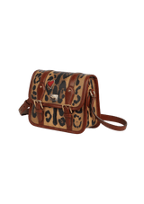 ANIMAL PRINT MESSENGER BAG