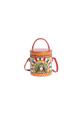 CARRETO PRINT TOP HANDLE BAG
