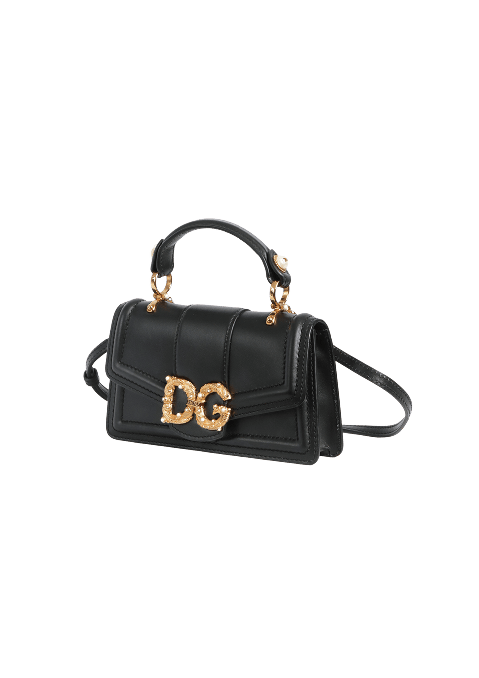 ドルガバＤ＆Ｇハンドバッグ BOLSA DOLCE & GABBANA DG AMORE TOP HANDLE PRETO ORIGINAL – Gringa